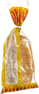 Хліб нарізний Повнозерновий Нове діло 400г