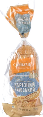 Батон «Київхліб» Київський нарізний, вищого ґатунку, 450 г