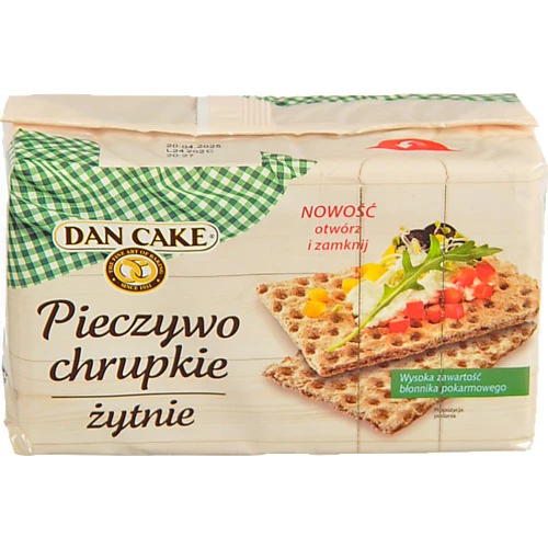 Хлібці хрусткі житні Dan Cake 250г