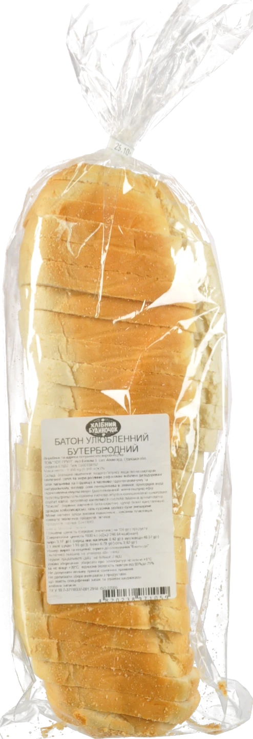 Батон бутербродний Улюблений Хлібний Будиночок 350г