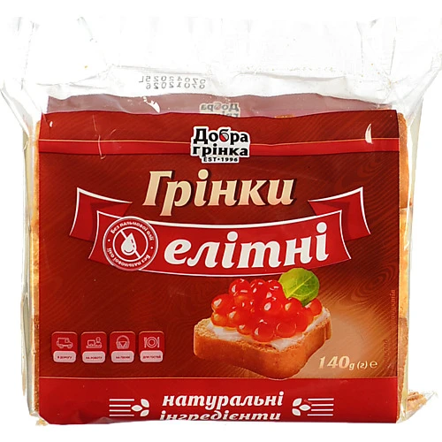 Грінки Елітні Добра грінка 140г
