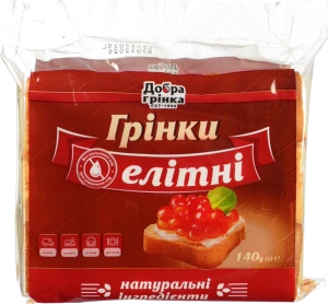 Грінки Елітні Добра грінка 140г