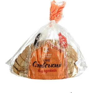 Хліб Славський заварний подовий нарізний 400г