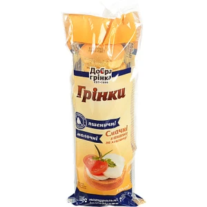 Грінки пшеничні молочні Добра грінка 110г