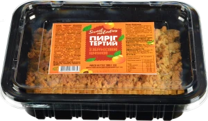 Пиріг Sweet Melodies тертий з абрикосовою начинкою, 300 г