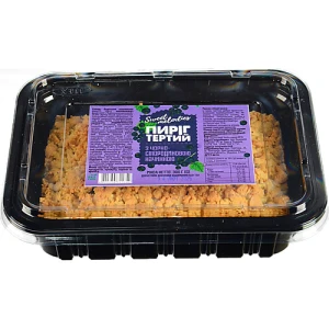 Пиріг Sweet melodies 300г з чорною смородиною