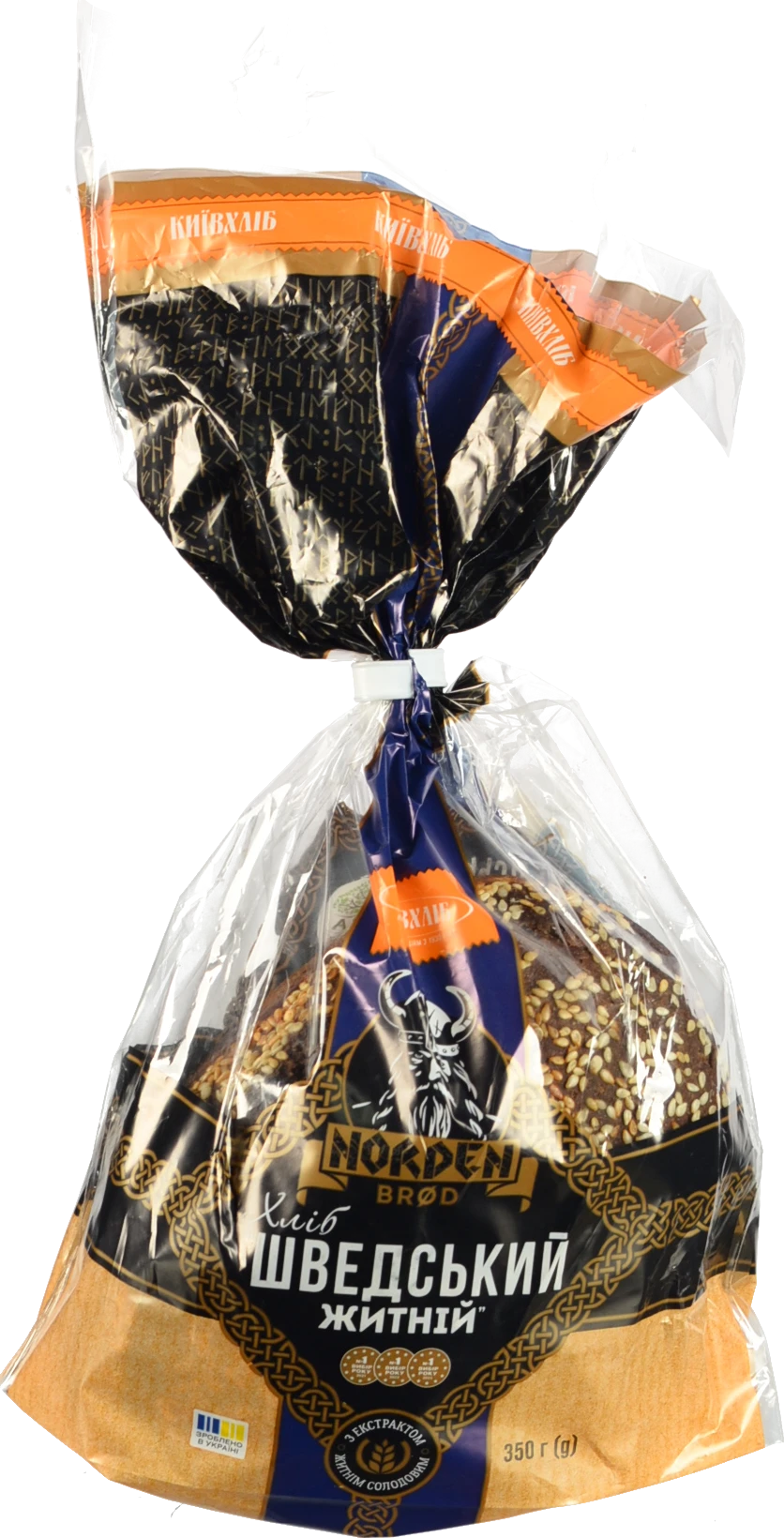 Хліб «Київхліб» «Шведський житній», 350 г