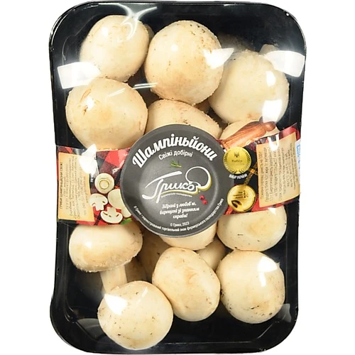 Гриби печериці Грико 400г дрібні