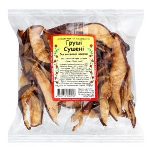 Груші різані Світ Фруктів 200г сушені фасовані без насіневої камери