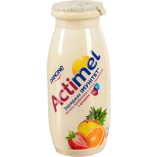 Напій Актімель 100мл 1.4% мультіфрукт