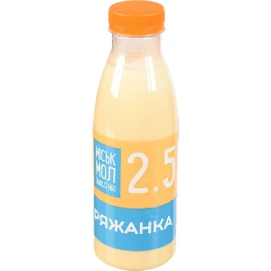 Ряжанка 2.5% Міськмолзавод №1 п/пл 500г