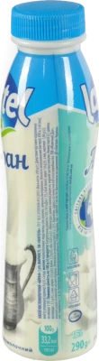 Напій кисломолочний 1.6% Айран Lactel п/пл 290г