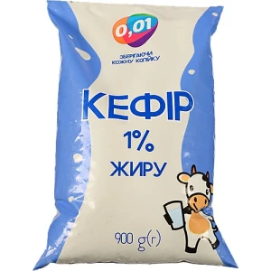 Кефір 1% 900г