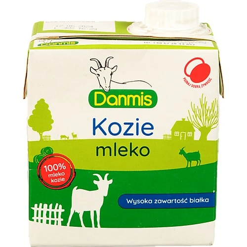 Молоко козине Danmis 0,5л 2,5% жирності