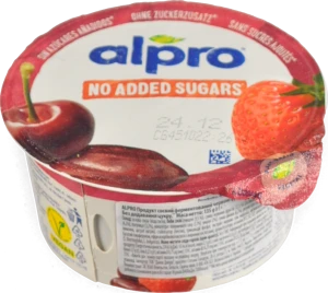 Продукт соєвий ферментований Червоні фрукти з фініками Alpro ст 135г