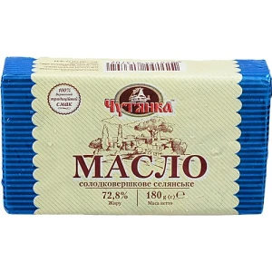 Масло Чутянка 180г 72.8% селянське