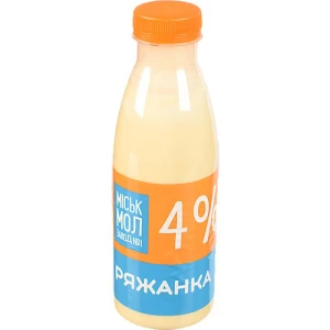 Ряжанка 4% Міськмолзавод №1 500 мл