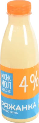 Ряжанка 4% Міськмолзавод №1 500 мл