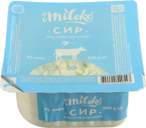 Сир к.м. Mileko 300г 5% ван.