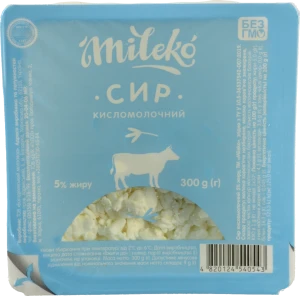 Сир к.м. Mileko 300г 5% ван.