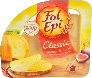Сир Bongrain Fol Epi Classic 150г скибочки