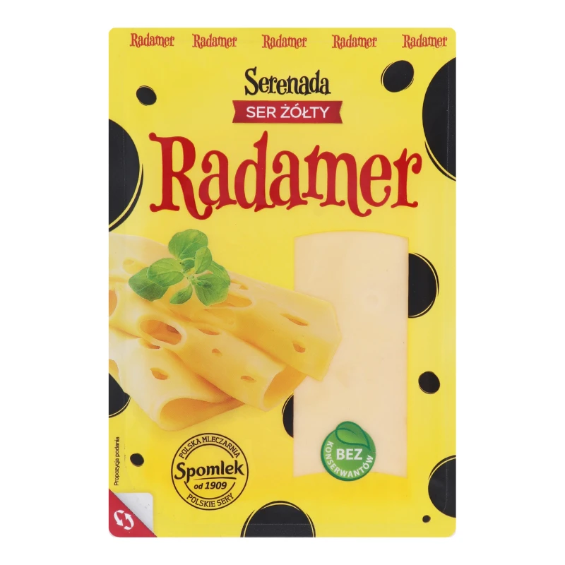 Сир Serenada 135г 45% радамер нарізка