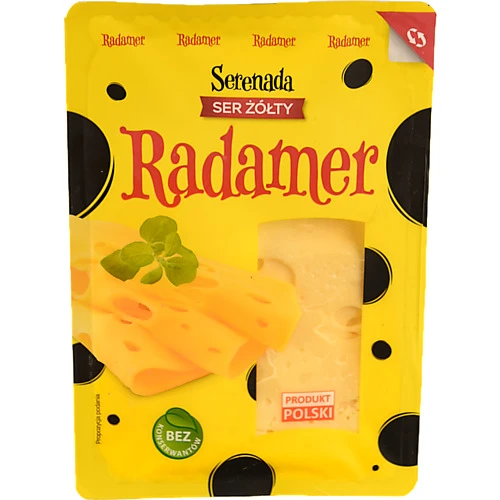 Сир Serenada 135г 45% радамер нарізка