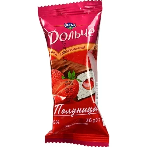 Сирок глазурований 15% Полуниця Дольче 36г