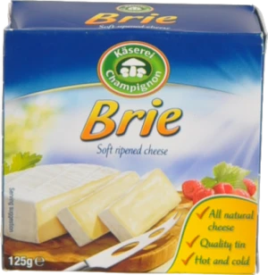 Сир 50% м'який Brie Kaserei Schampignon к/у 125г