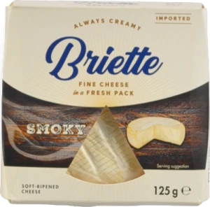 Сир Kaserei 125г 60% брієтте смокі