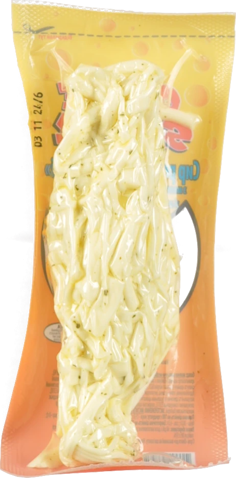 Сирна закуска Козуб Сулугуні 100г - 30% розсільний сир з цибулею та сметаною