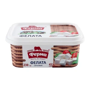 Сир Ферма Felata м'який 45% 230г п/у