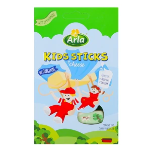 Сирні палички Kids Sticks Arla 45%, 108 г (6 шт. х 18 г)