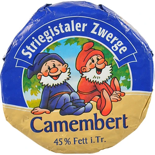 Сир 45% м'який з пліснявою Camembert Striegistaler Zwerge м/у 125г