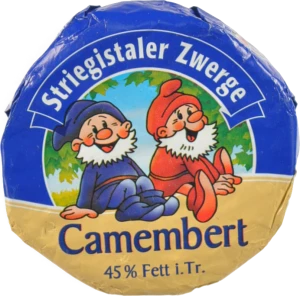 Сир 45% м'який з пліснявою Camembert Striegistaler Zwerge м/у 125г