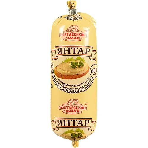 Сир плавлений 60% Янтар Полтавський смак м/у 200г