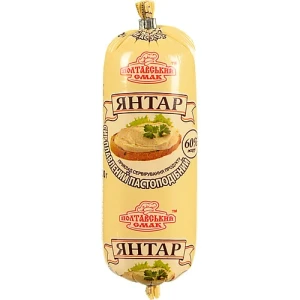 Сир плавлений 60% Янтар Полтавський смак м/у 200г