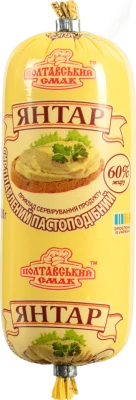 Сир плавлений 60% Янтар Полтавський смак м/у 200г