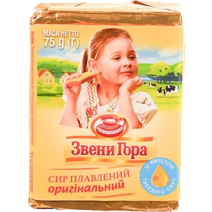 Сир плавлений Звенигора 75г Оригінальний