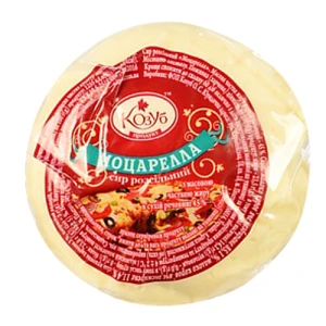 Сир Козуб Моцарелла розсільний 45% фас