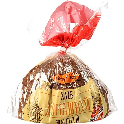 Хліб Київхліб 450г Домашній житній нарізаний