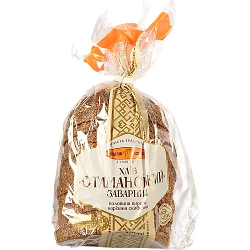 Хліб Київхліб Отаман заварний нарізаний 350г