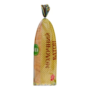 Батон нарізний бутербродний Молочний Нове діло м/у 350г