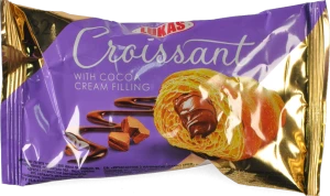 Круасан з начинкою какао крем Lukas м/у 45г