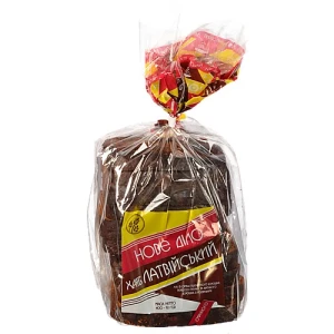 Хліб нарізний житньо-пшеничний Латвійський Нове діло м/у 400г