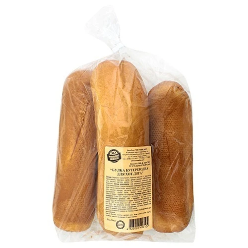 Булка «Нове діло» Бутербродна для хот-дога, 4 штуки, 300 г