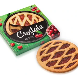 Пиріг пісочний ХКФ "Crostata" з вишнею, 370 г