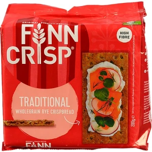 Хлібці житні цільнозернові Traditional Finn Crisp 200г