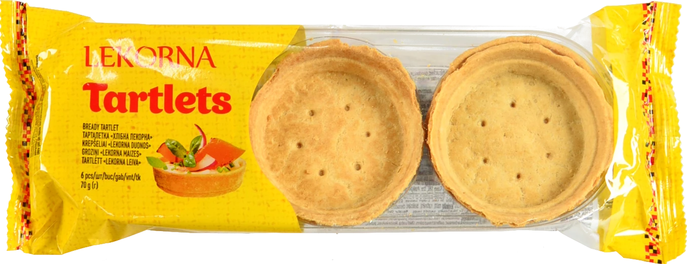 Тарталетки Хлібні Lekorna 70г