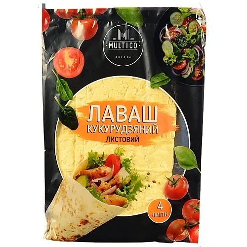 Лаваш Multico 400г кукурудзяний